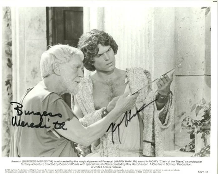 Clash of The Titans autograph