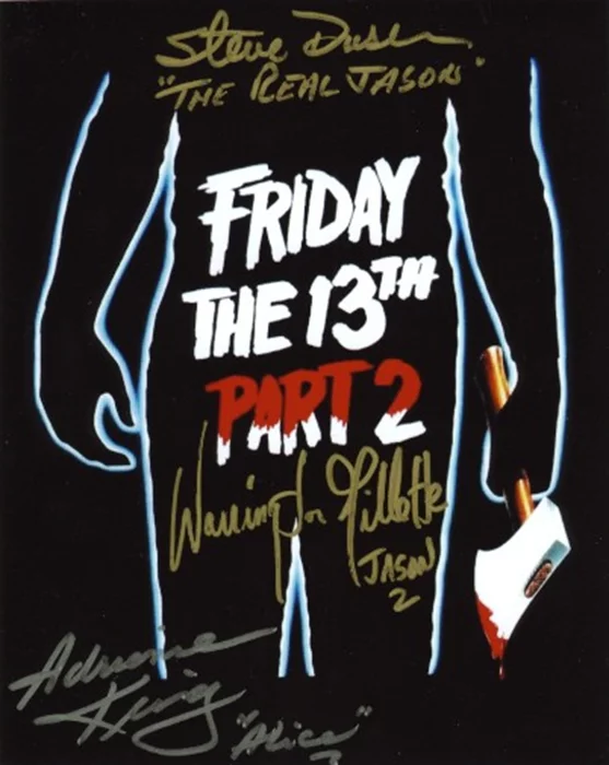 Friday The 13th Part 2 autograph