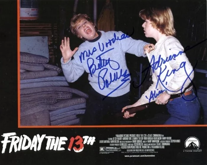 Friday The 13th autograph