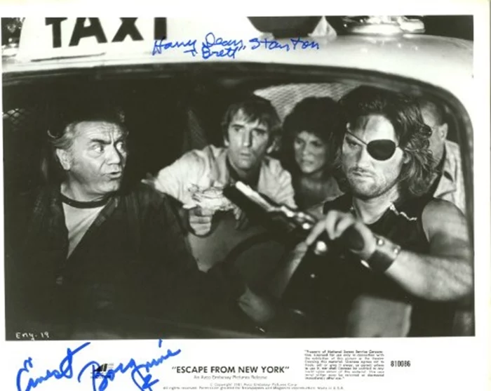 Escape From New York autograph