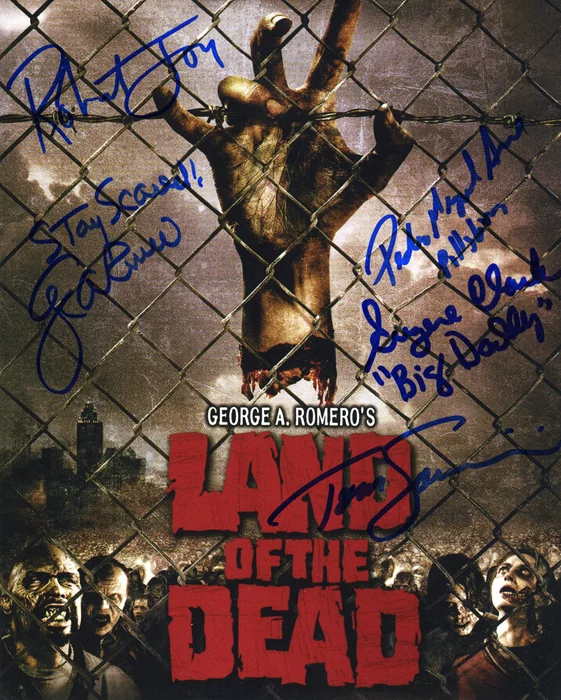 Land of The Dead autograph
