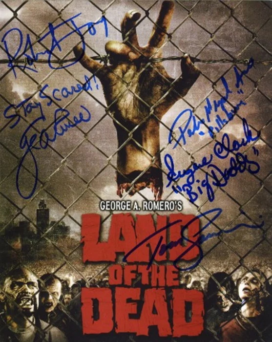 Land of The Dead autograph