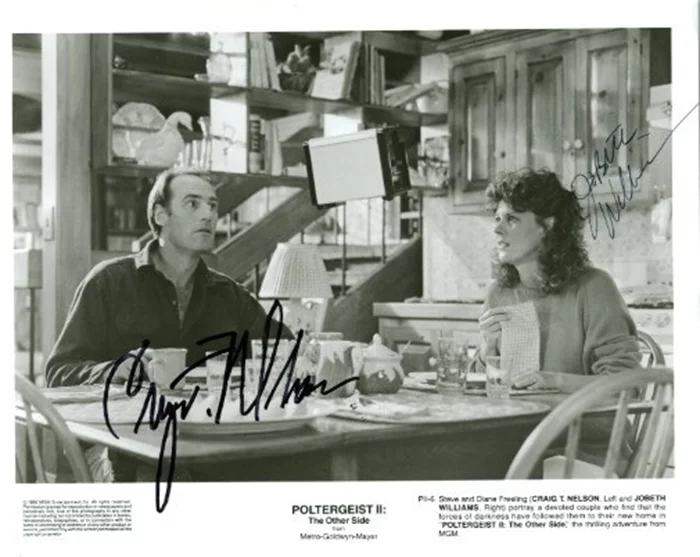 Poltergeist autograph
