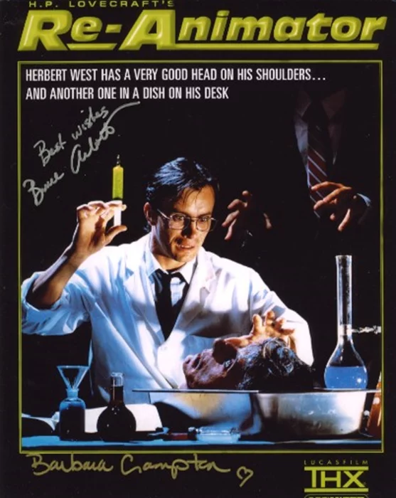 Re-Animator autograph