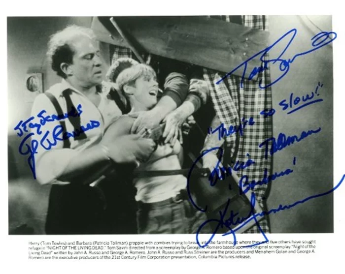 Night of The Living Dead autograph