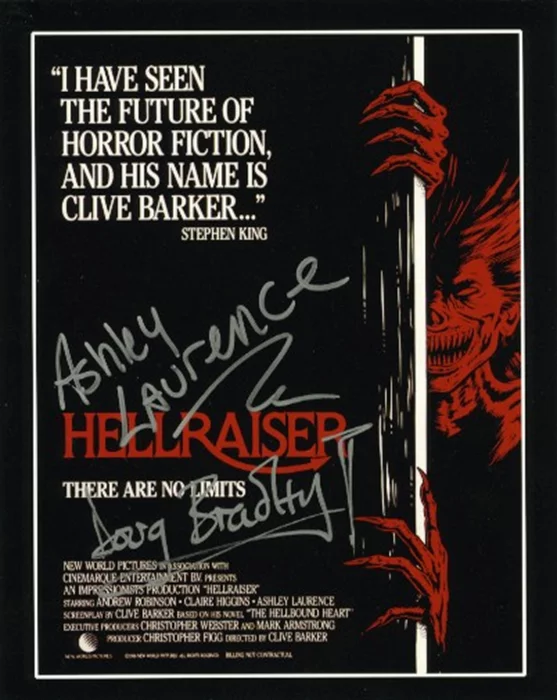 Hellraiser autograph