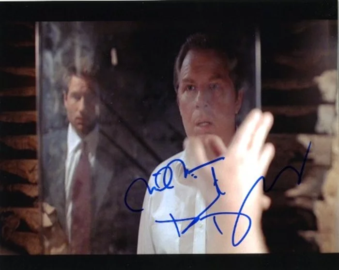The X-Files autograph