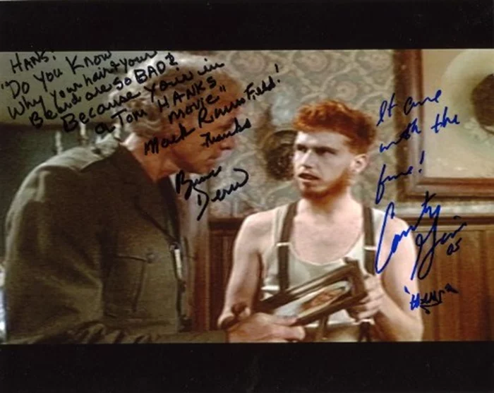 The 'burbs autograph