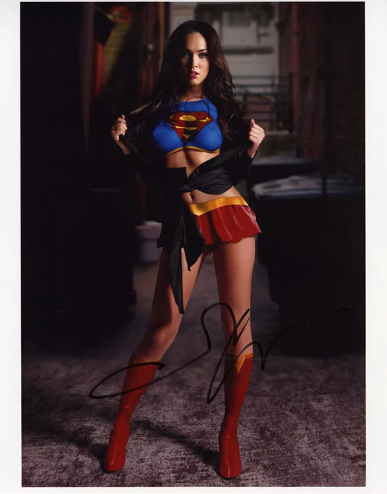 Megan Fox autograph