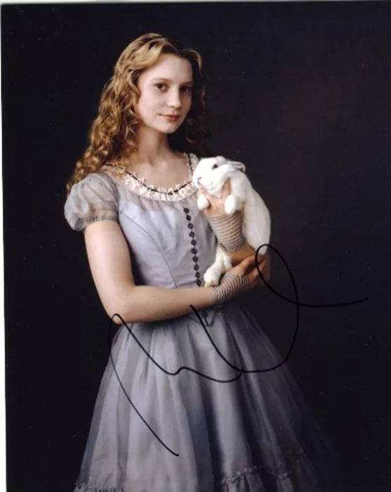 Mia Wasikowska autograph