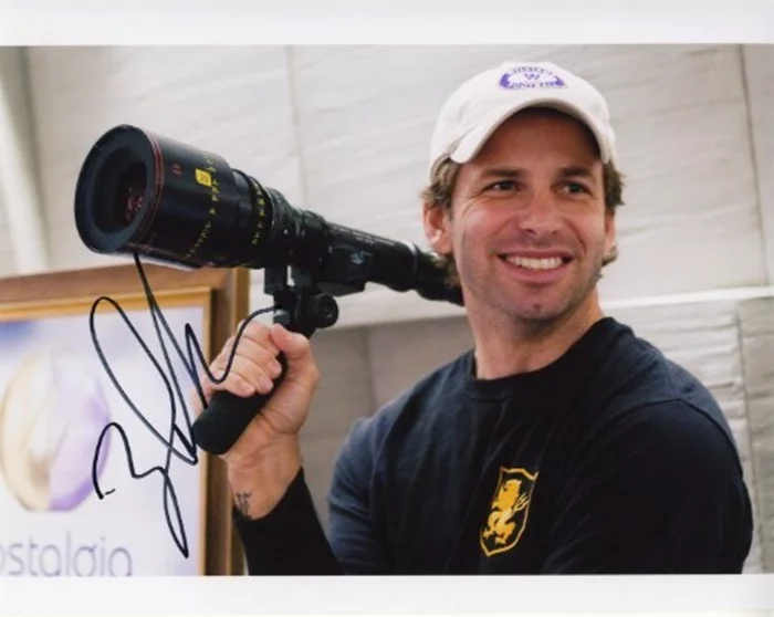 Zack Snyder autograph