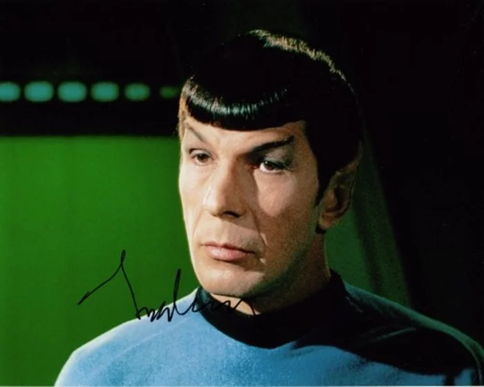 Leonard Nimoy autograph