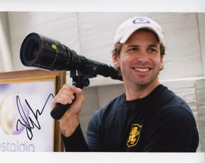 Zack Snyder autograph