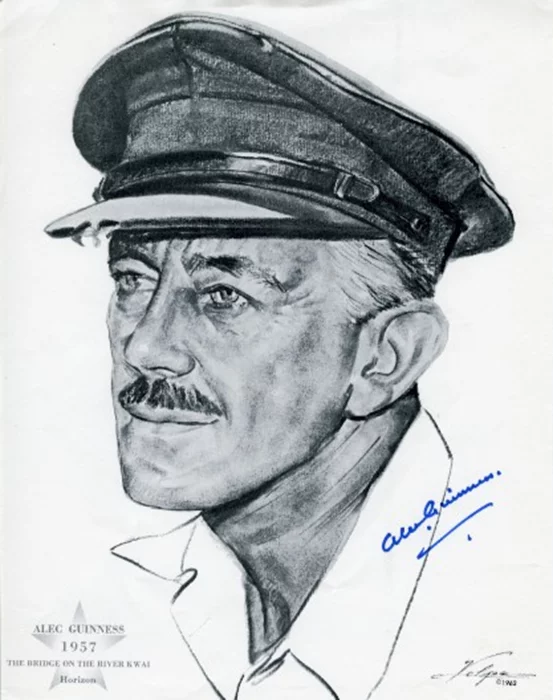 Alec Guinness autograph