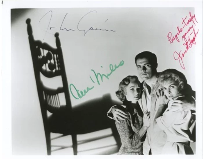 Psycho autograph