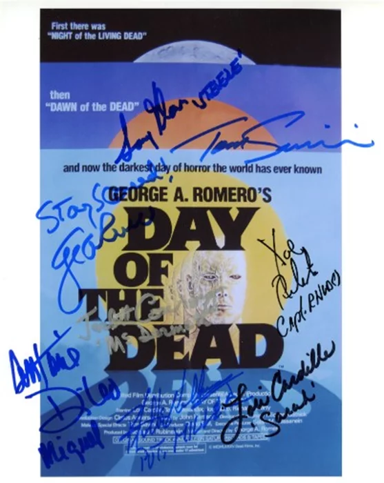 Day of The Dead autograph