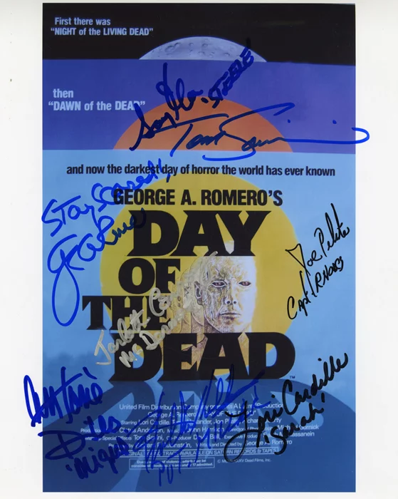 Day of The Dead autograph
