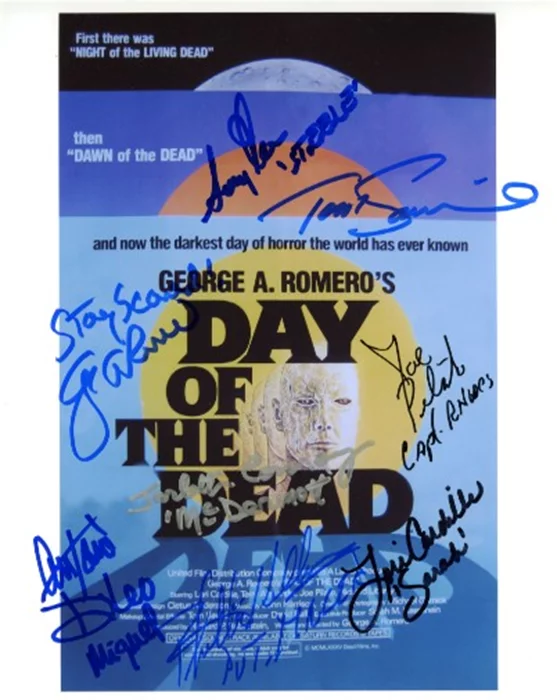 Day of The Dead autograph