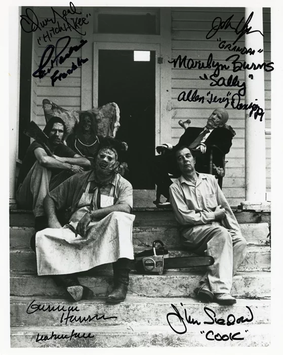 The Texas Chainsaw Massacre autograph