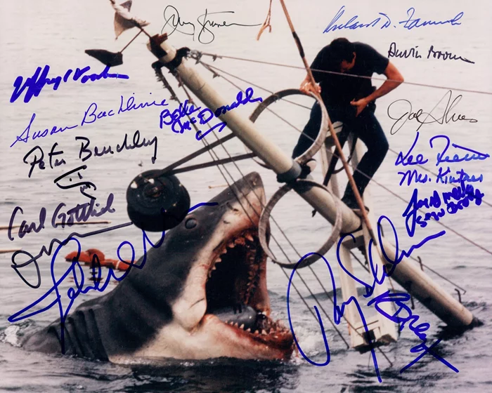 Jaws autograph