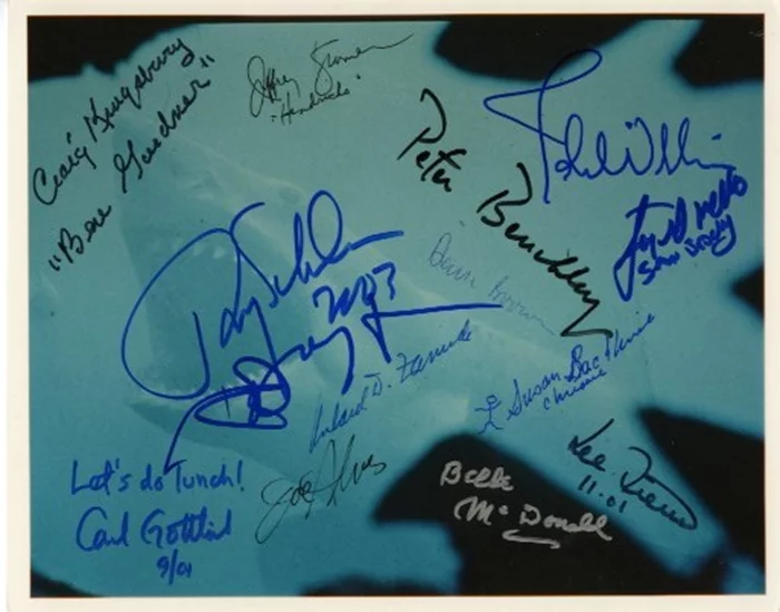 Jaws autograph