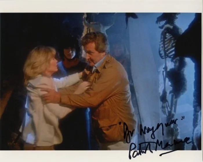 Patrick MacNee autograph