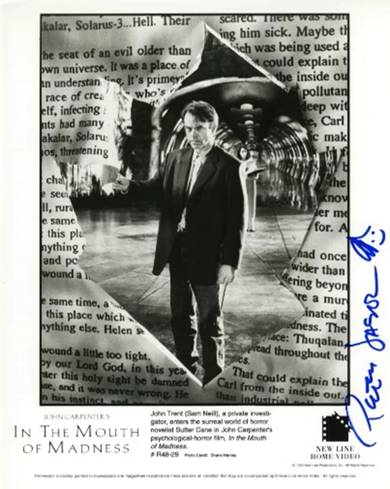 Peter Jason autograph