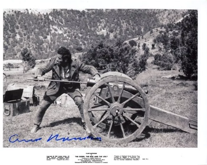 Ennio Morricone autograph