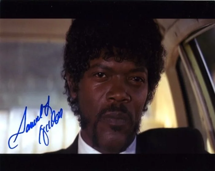 Samuel L. Jackson autograph