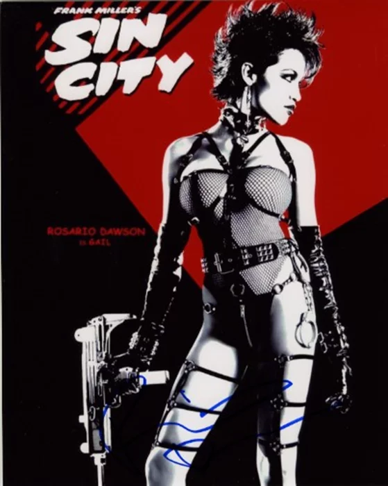 Rosario Dawson autograph