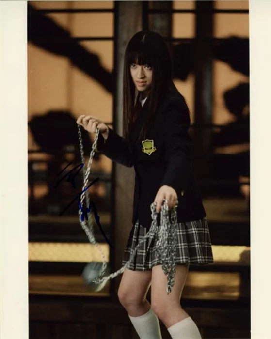 Chiaki Kuriyama autograph