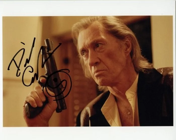 David Carradine autograph