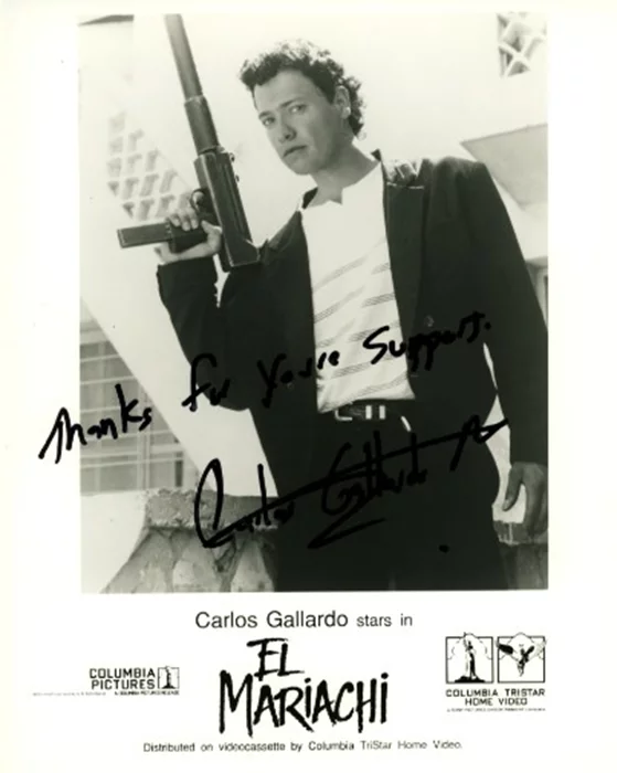 Carlos Gallardo autograph