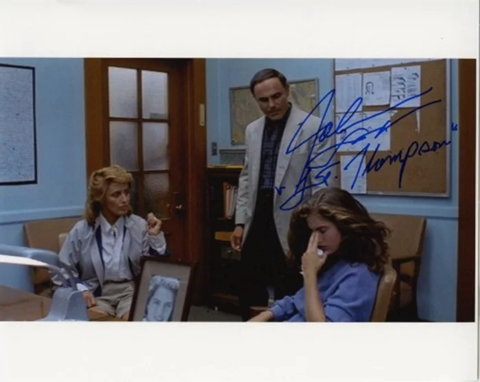 John Saxon autograph