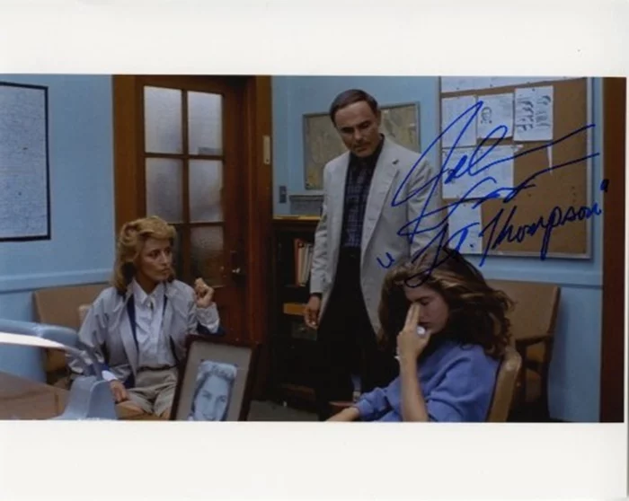 John Saxon autograph