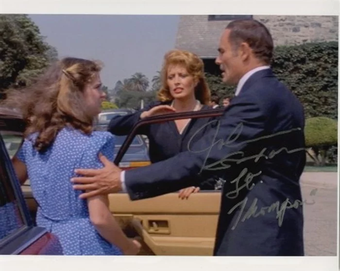 John Saxon autograph