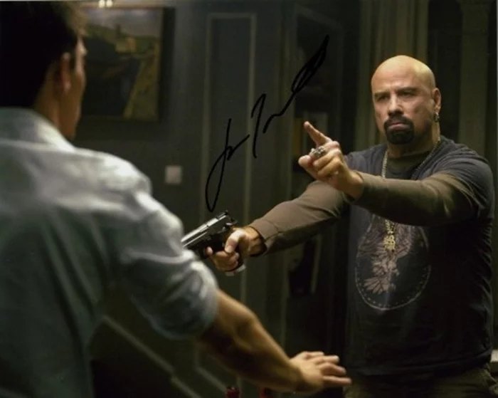 John Travolta autograph