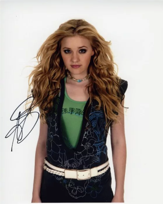 AJ Michalka autograph
