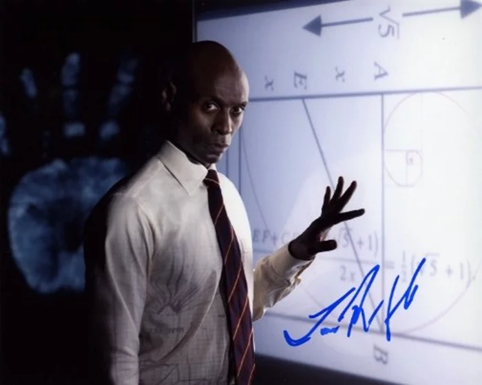 Lance Reddick autograph
