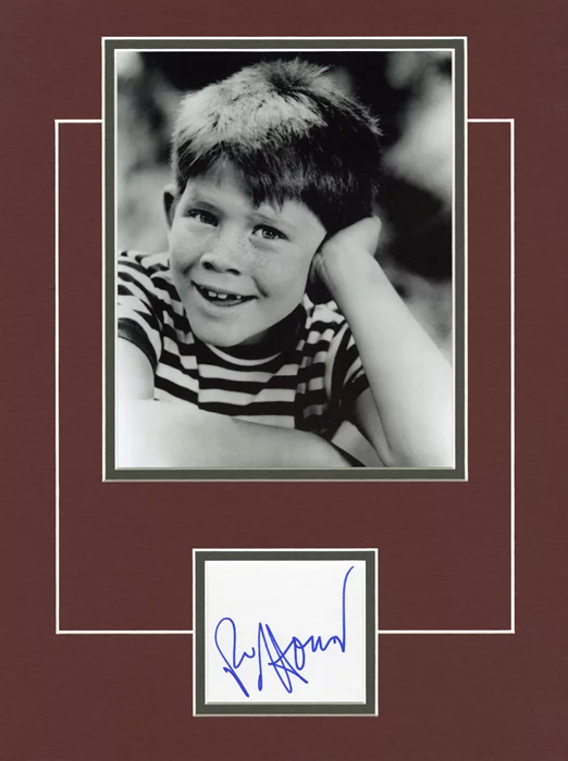 Ron Howard autograph