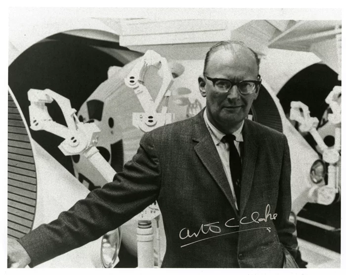 Arthur C. Clarke autograph