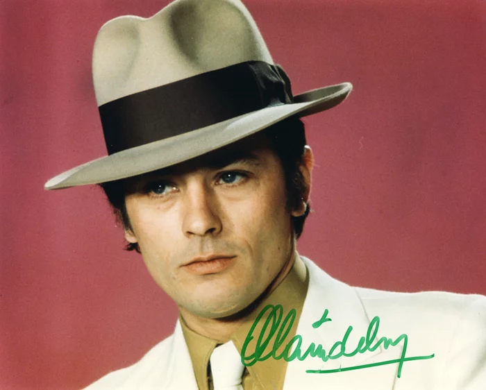Alain DeLon autograph