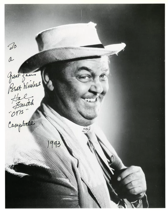 Hal Smith autograph
