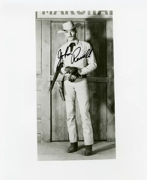 John Russell autograph