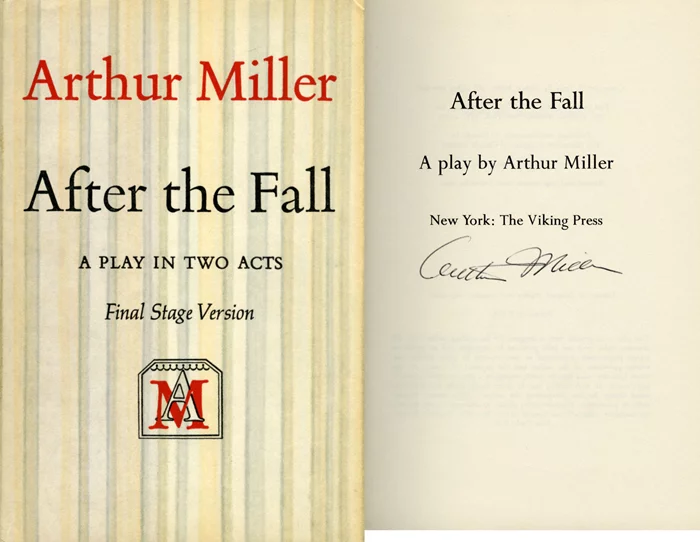 Arthur Miller autograph