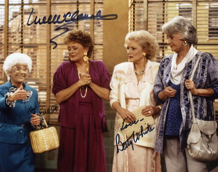 The Golden Girls autograph