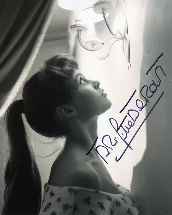 Brigitte Bardot autograph