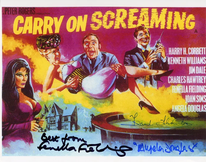 Carry On Screaming autograph