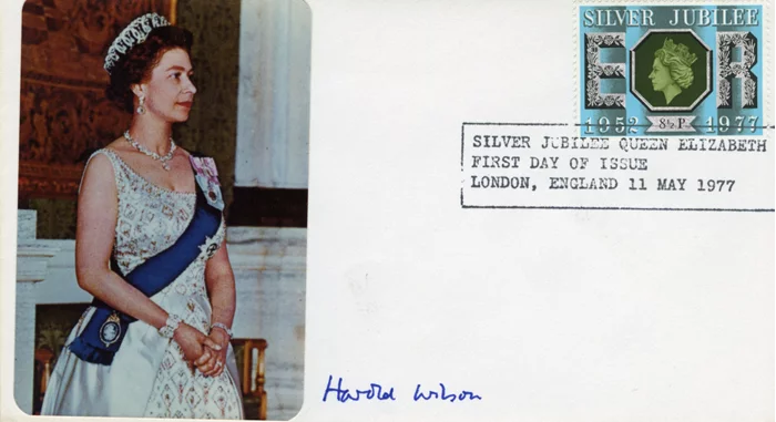 Harold Wilson autograph