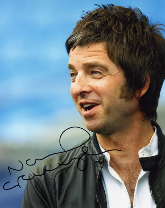 Noel Gallagher autograph
